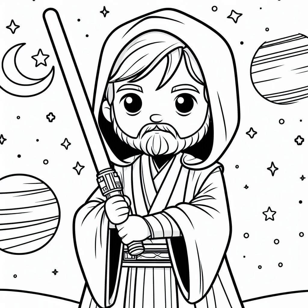 Desenho de Star Wars para imprimir