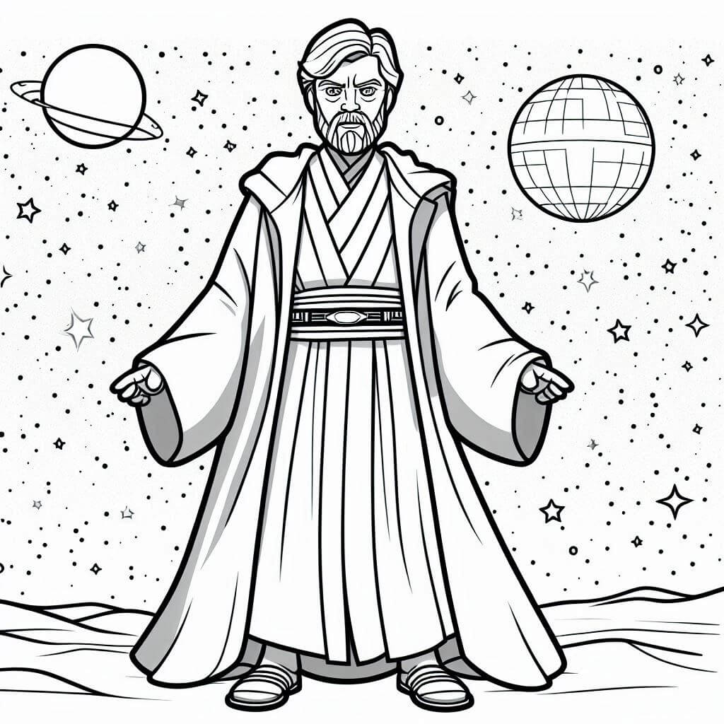 Desenho de Star Wars para imprimir