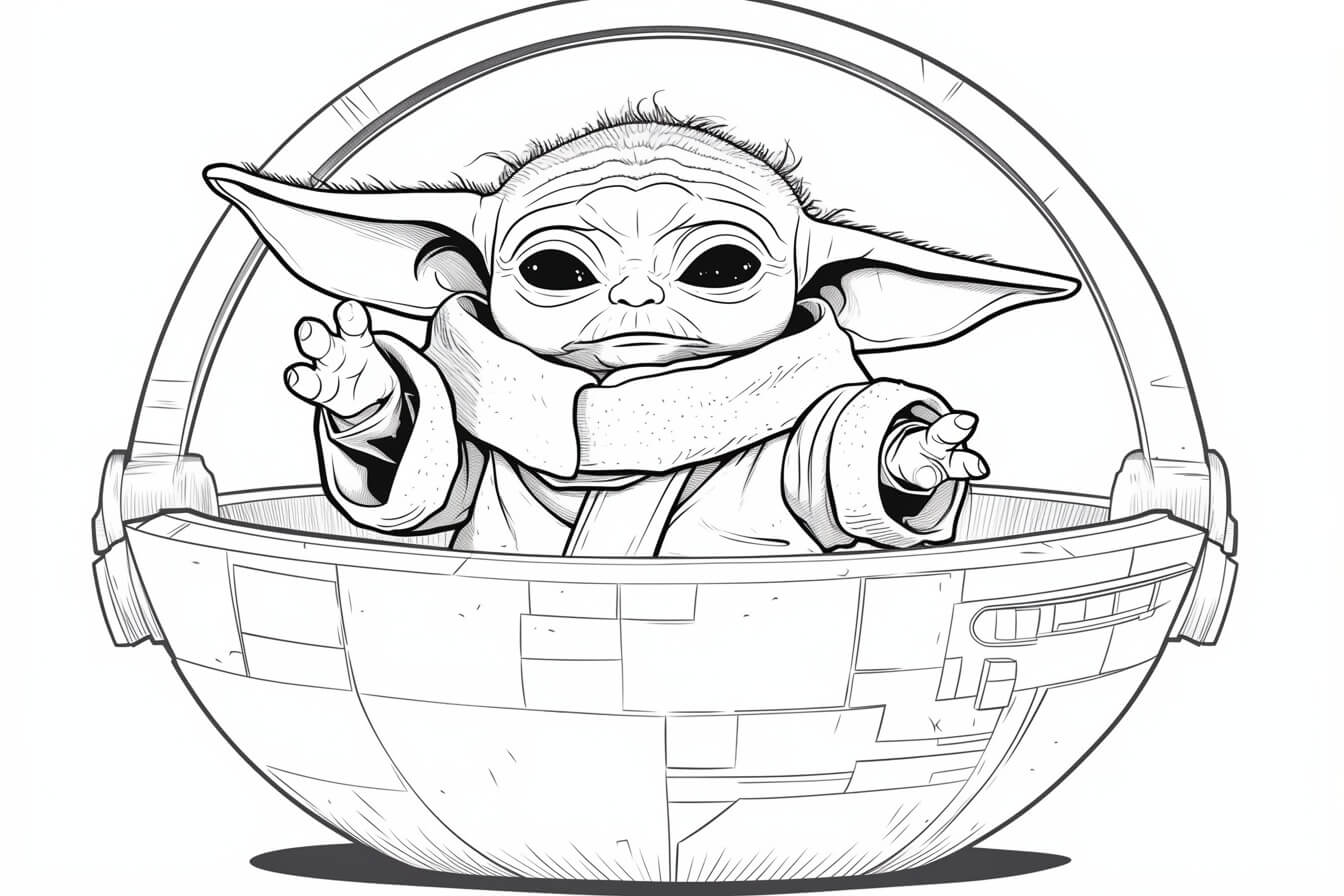 Desenho de Star Wars para imprimir