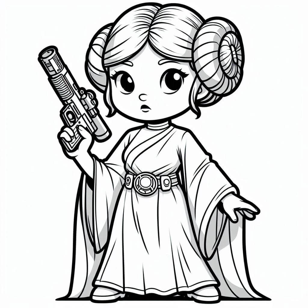 Desenho de Star Wars para imprimir