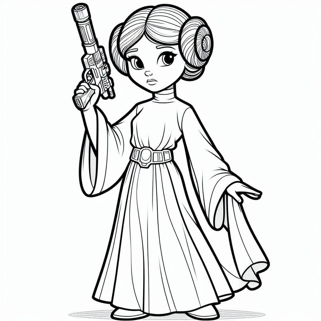 Desenho de Star Wars para imprimir