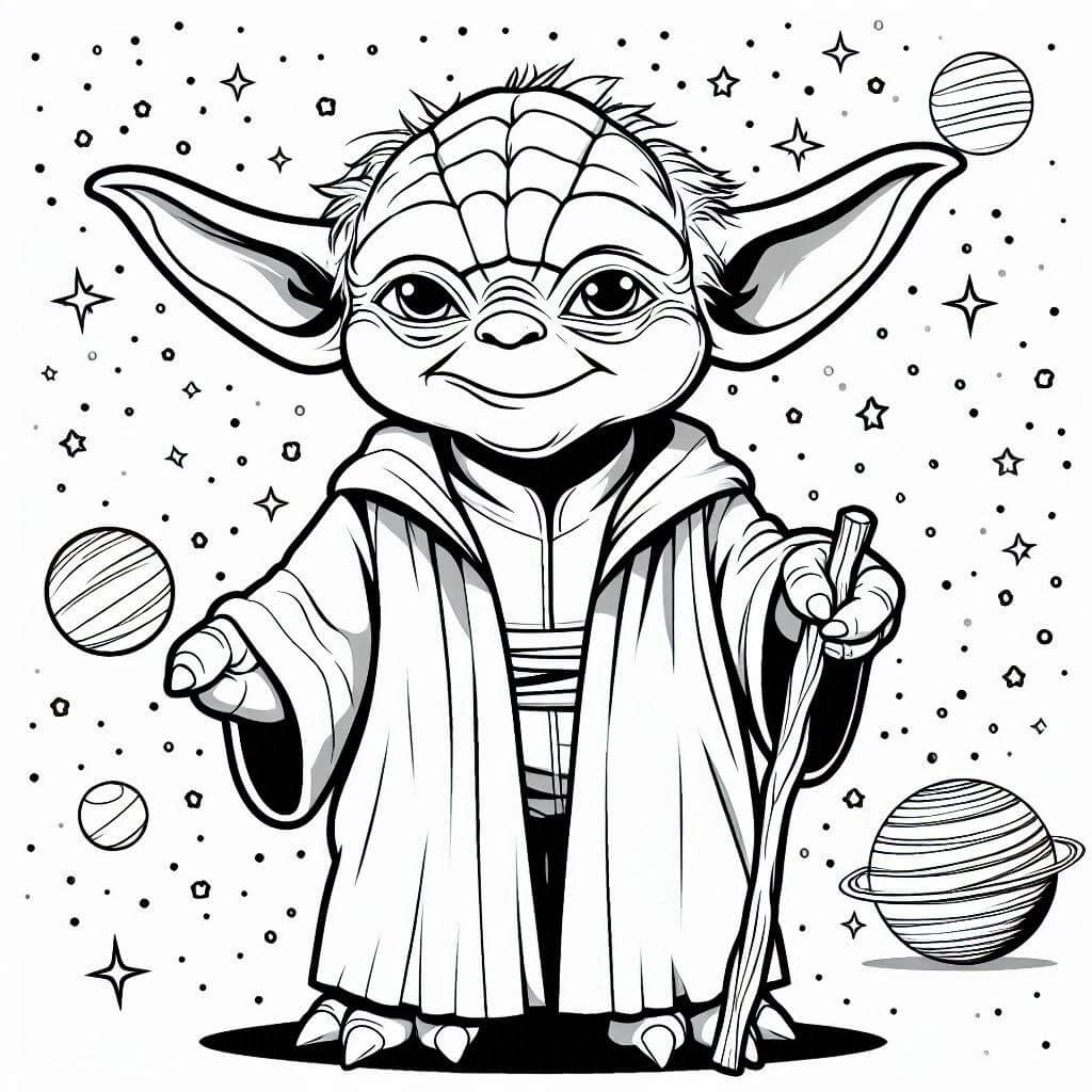 Desenho de Star Wars para imprimir