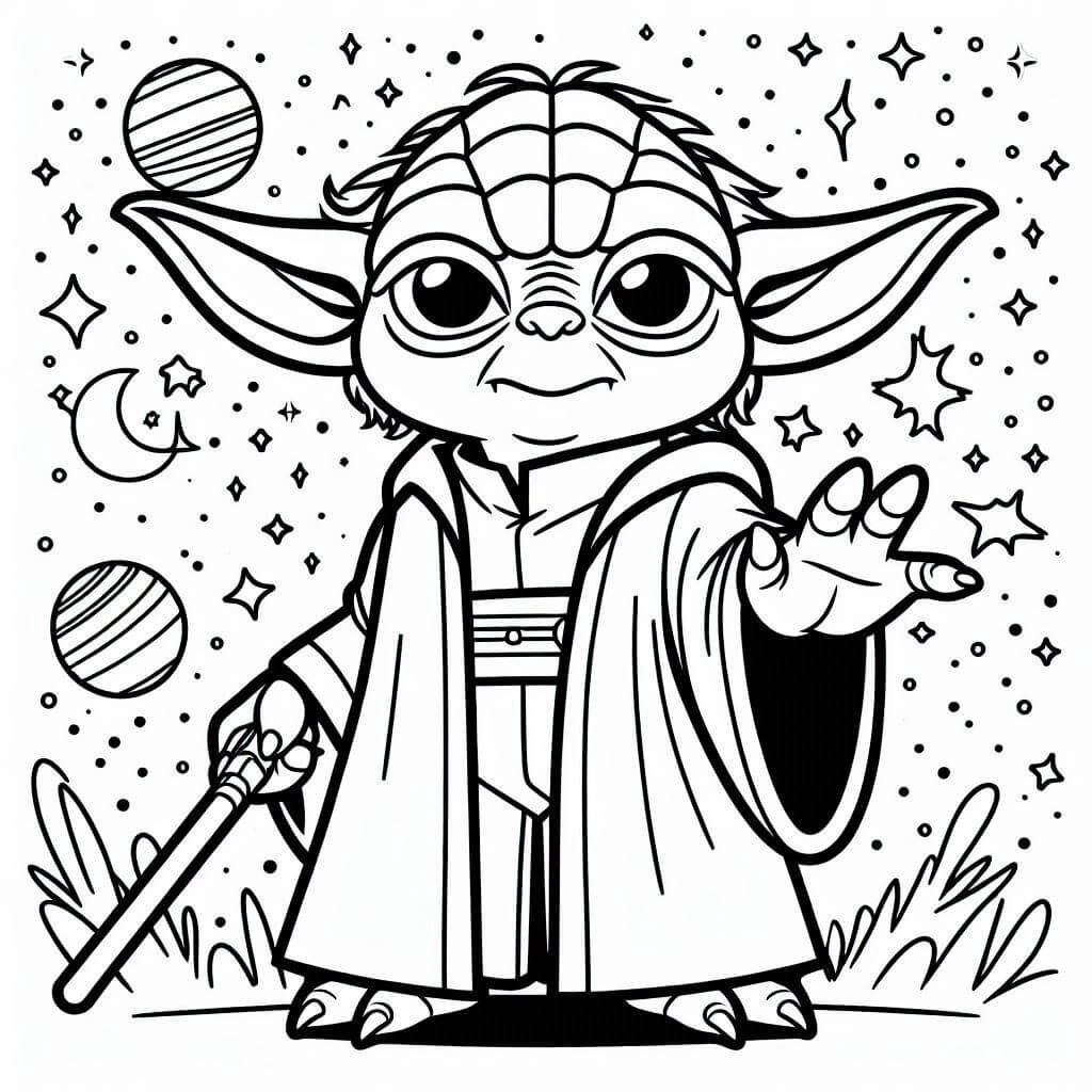 Desenho de Star Wars para imprimir
