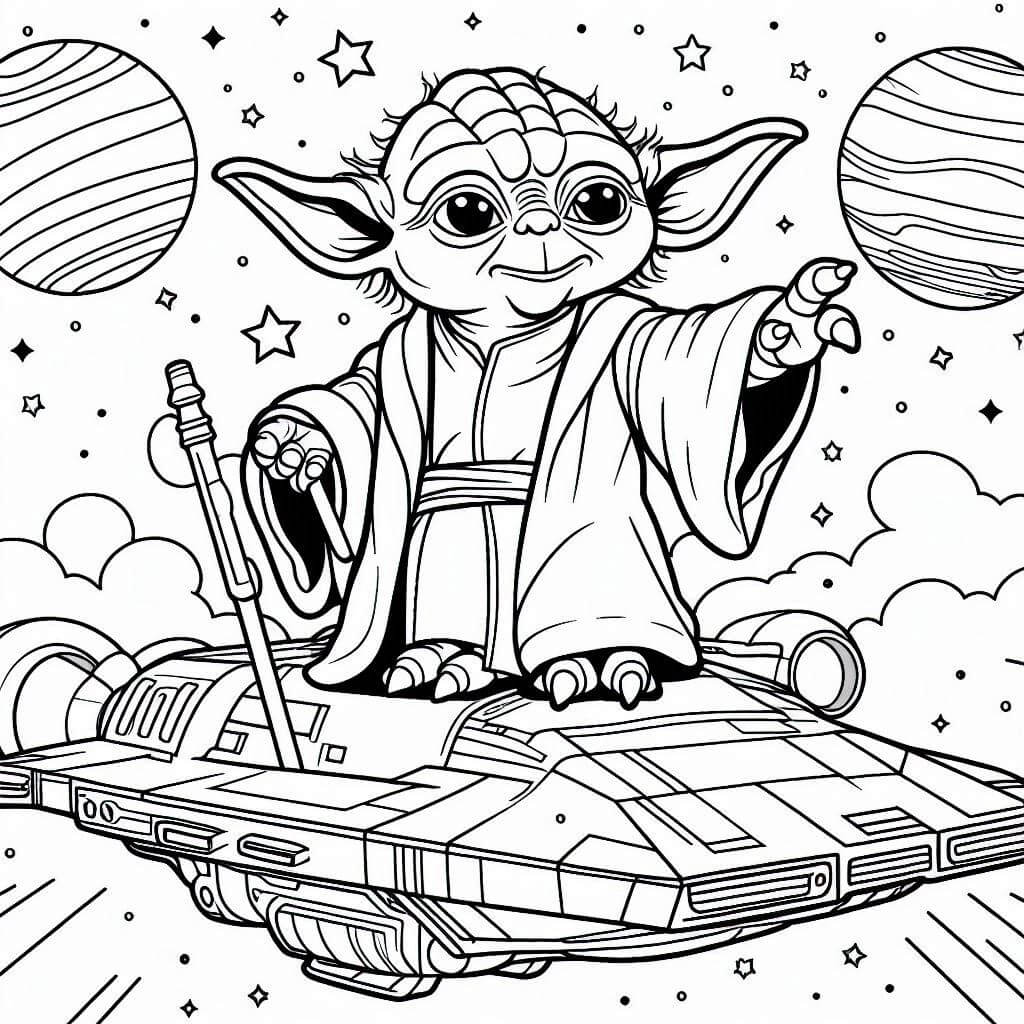 Desenho de Star Wars para imprimir