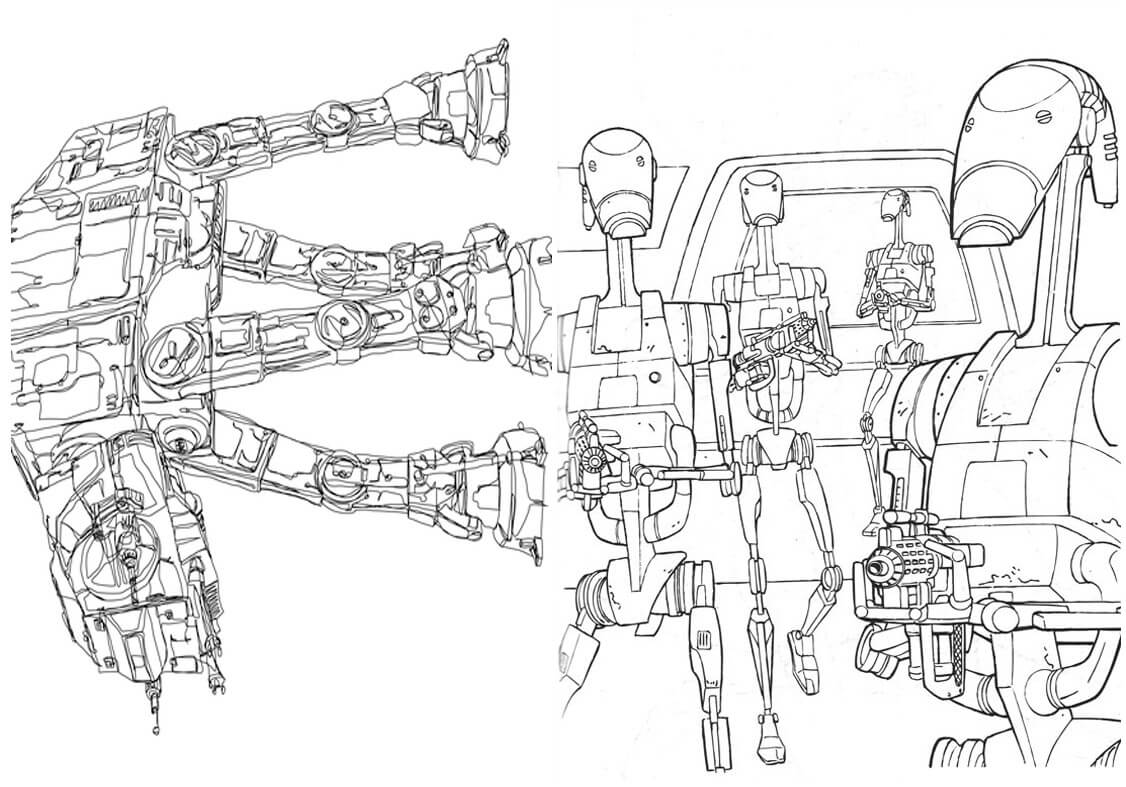 Desenho de Star Wars para imprimir