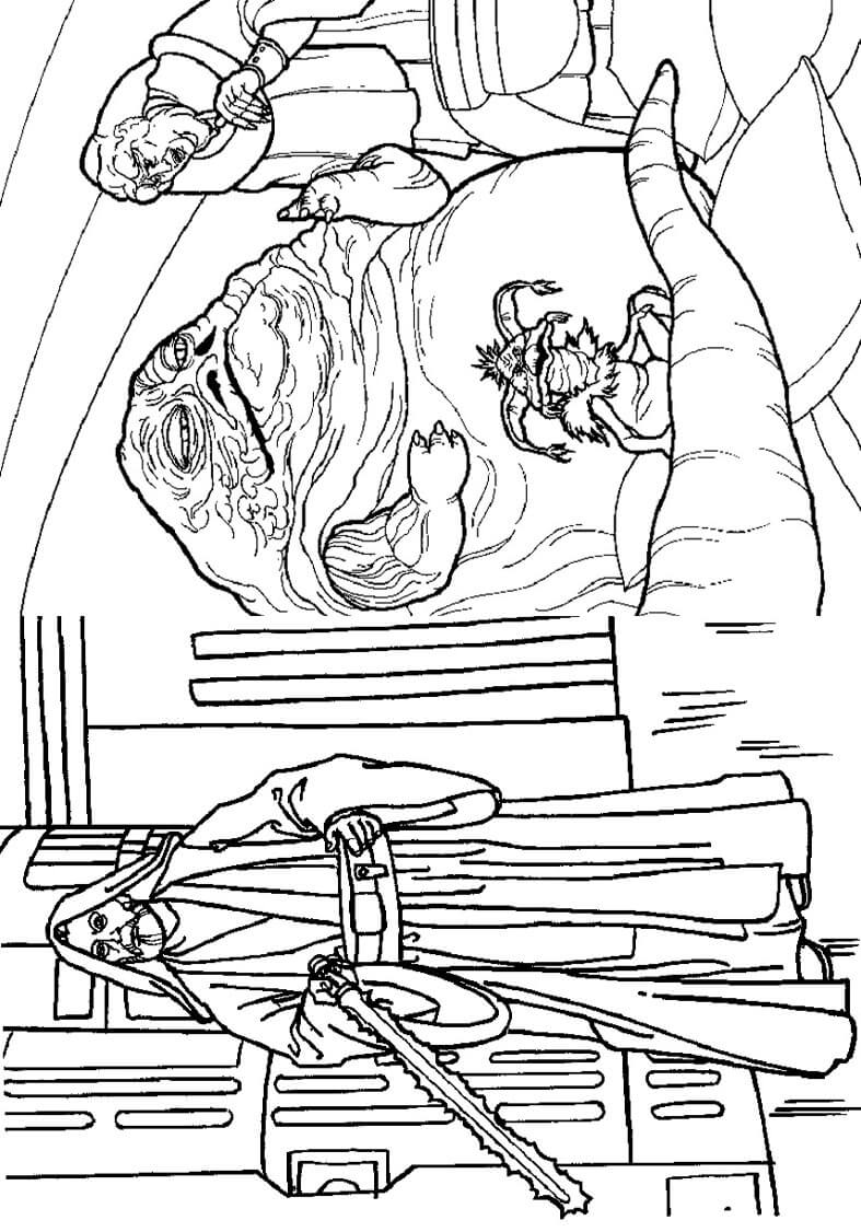 Desenho de Star Wars para imprimir