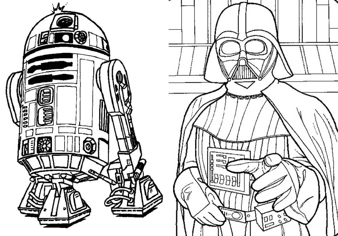 Desenho de Star Wars para imprimir