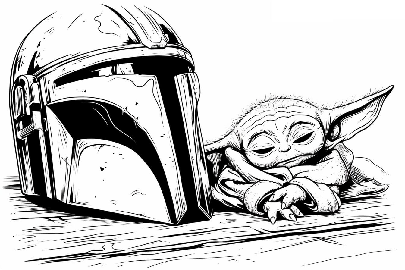 Desenho de Star Wars para imprimir