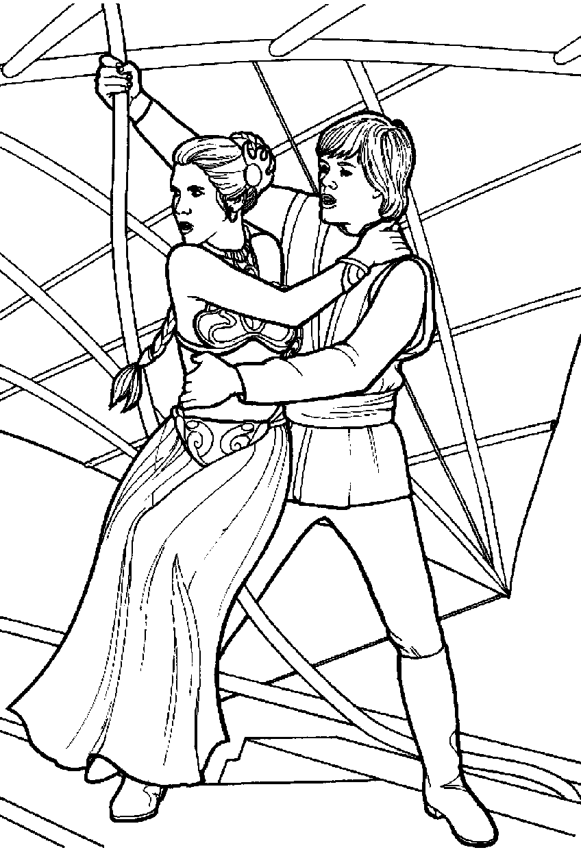 Desenho de Star Wars para imprimir