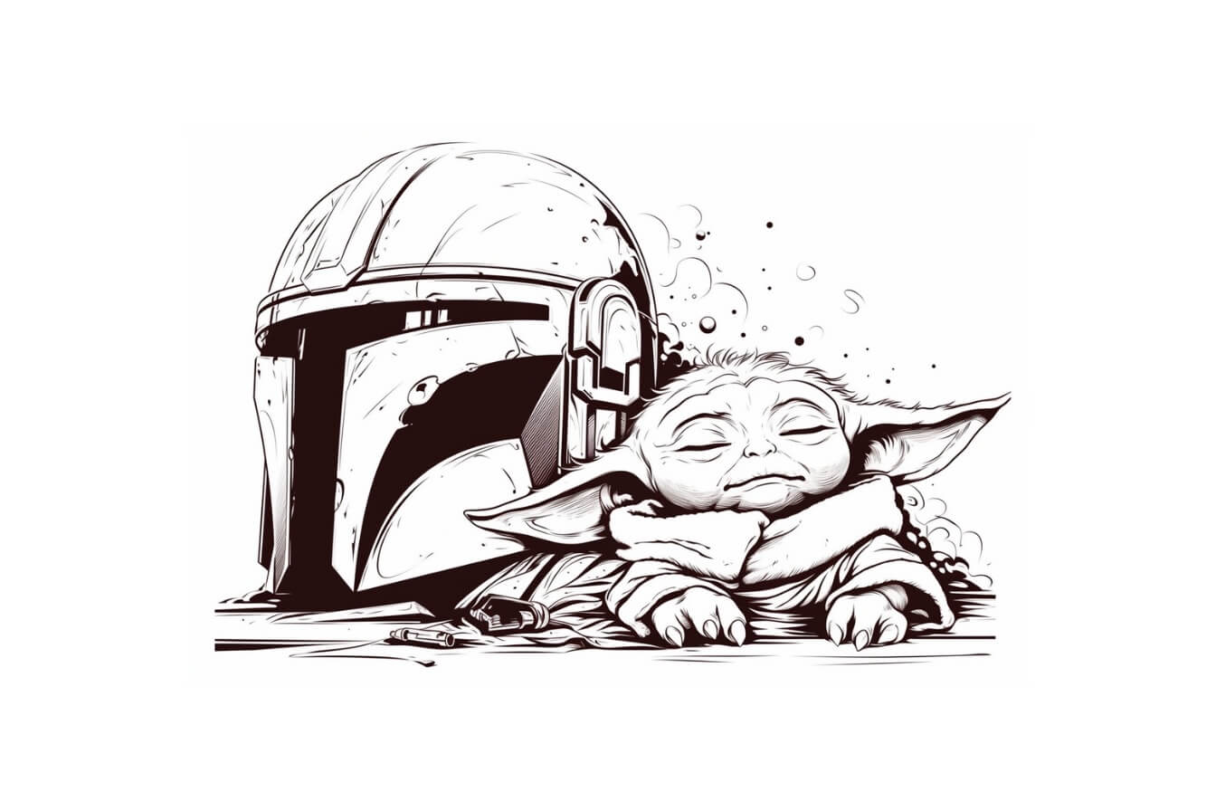 Desenho de Star Wars para imprimir