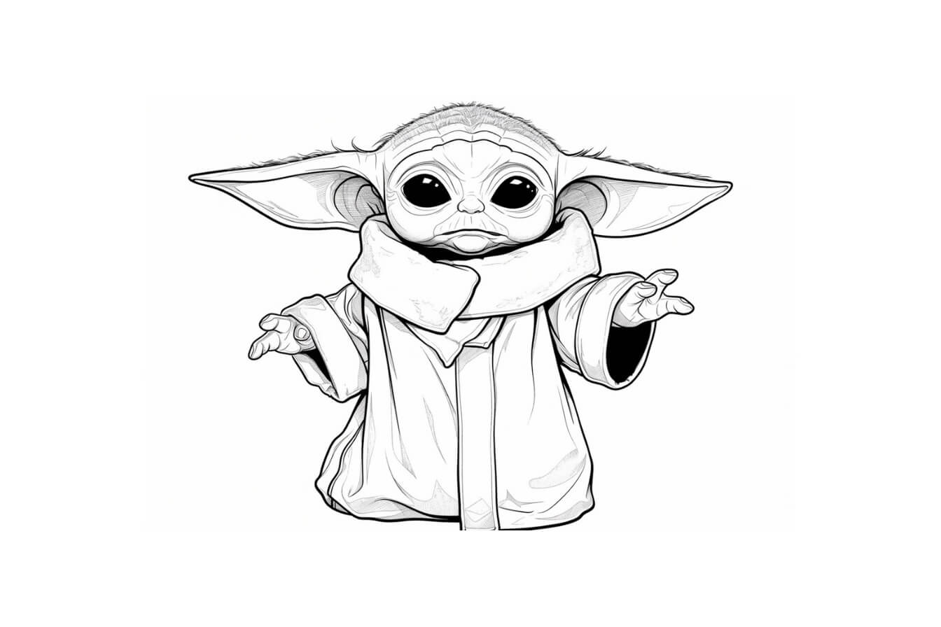 Desenho de Star Wars para imprimir