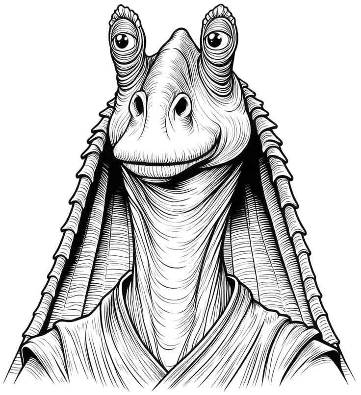 Desenho de Star Wars para imprimir