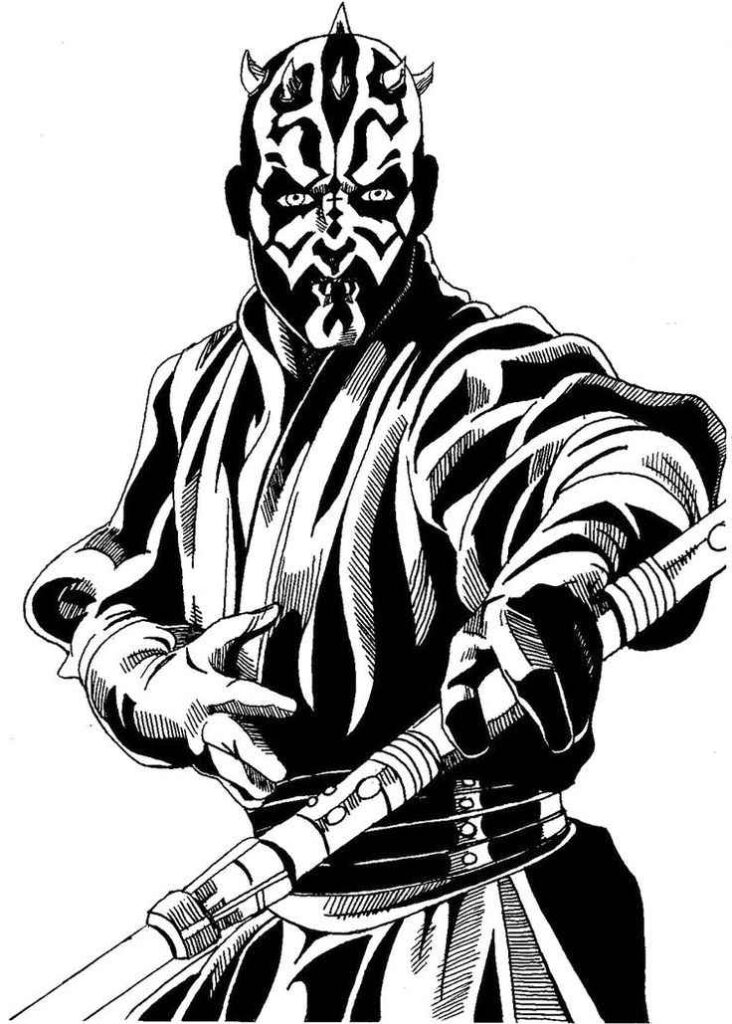 Desenho de Star Wars para imprimir
