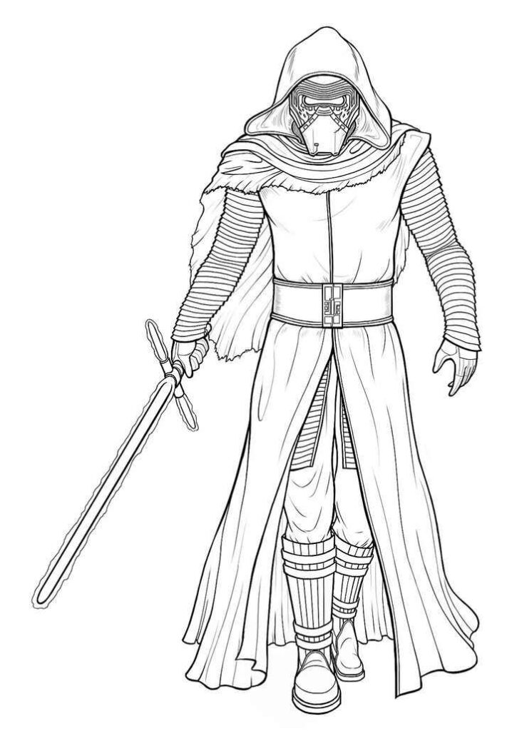 Desenho de Star Wars para imprimir