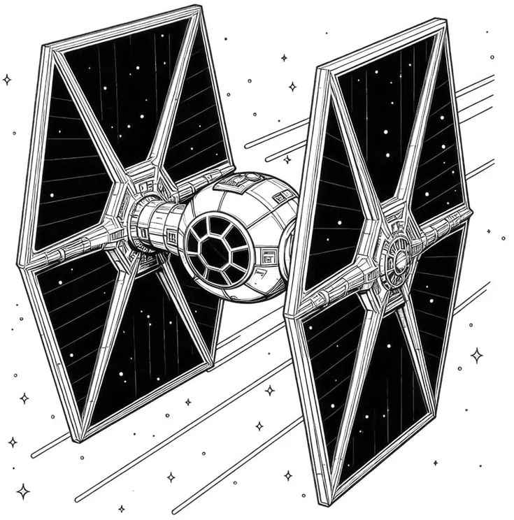 Desenho de Star Wars para imprimir