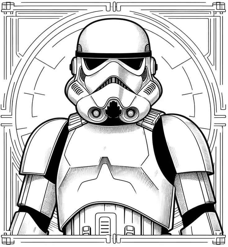 Desenho de Star Wars para imprimir