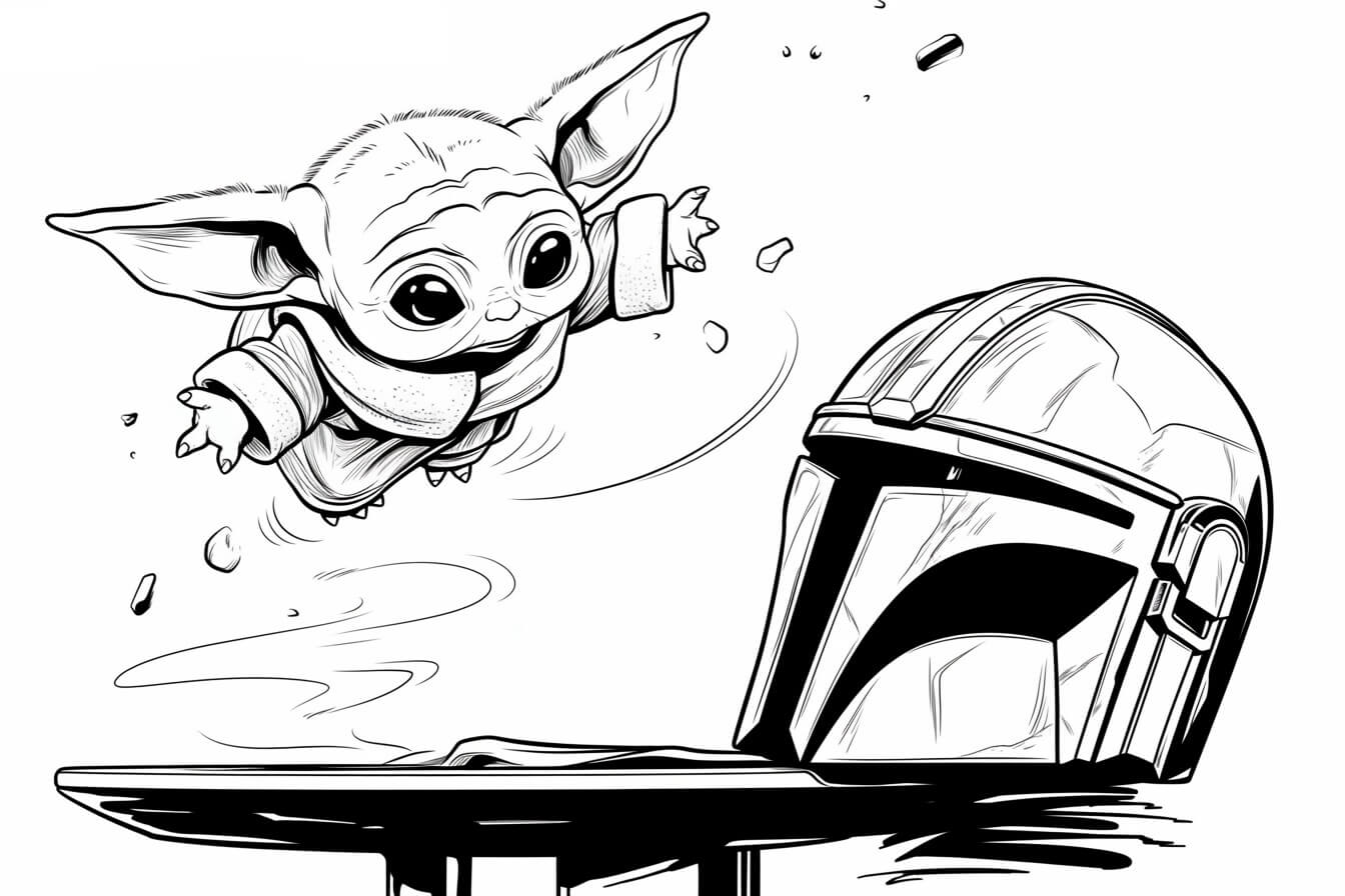Desenho de Star Wars para imprimir