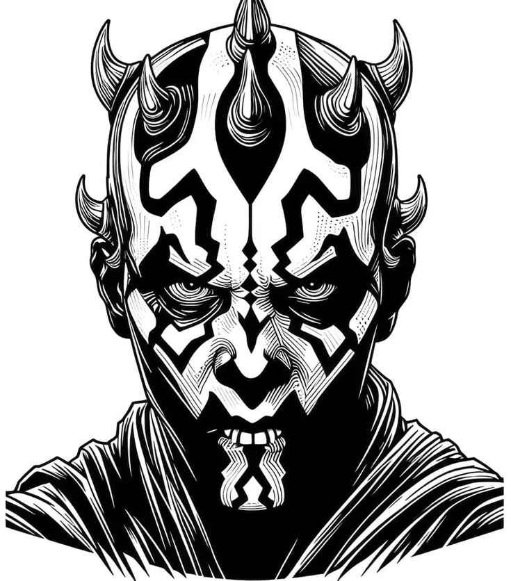 Desenho de Star Wars para imprimir
