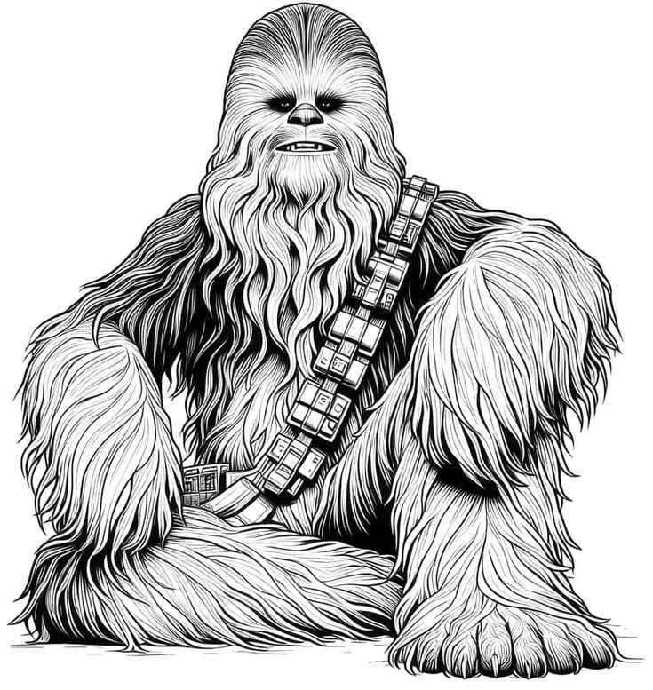Desenho de Star Wars para imprimir