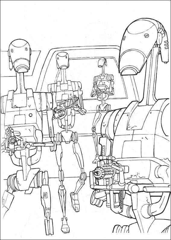 Desenho de Star Wars para imprimir