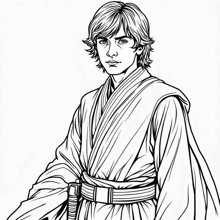 Desenho de Star Wars para imprimir