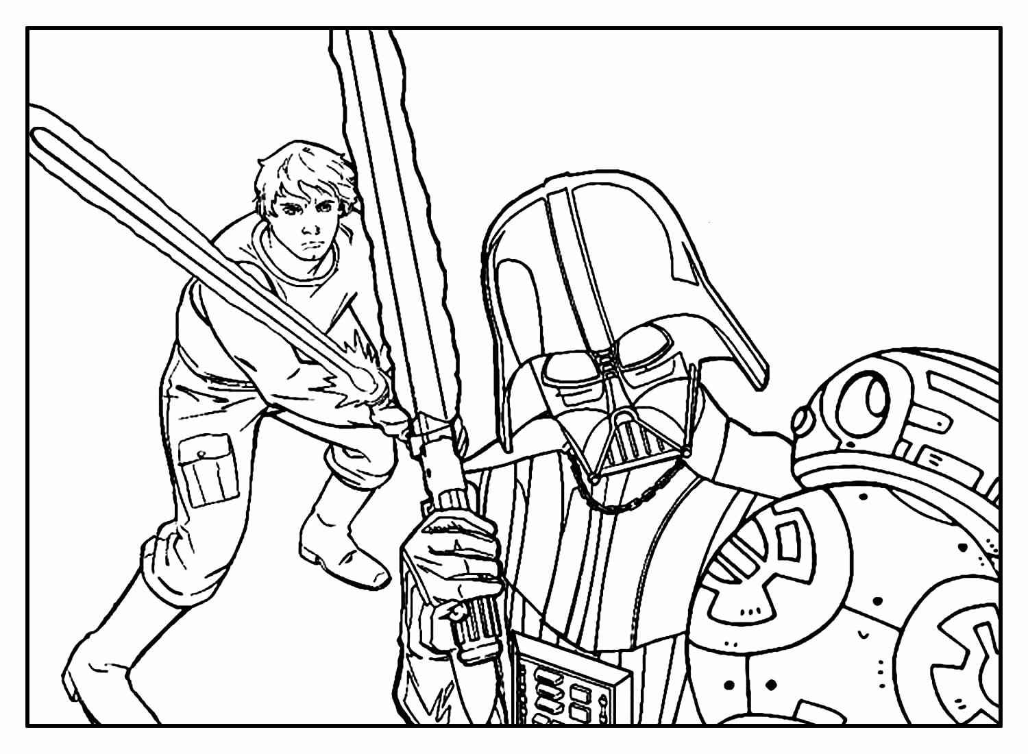 Desenho de Star Wars para imprimir