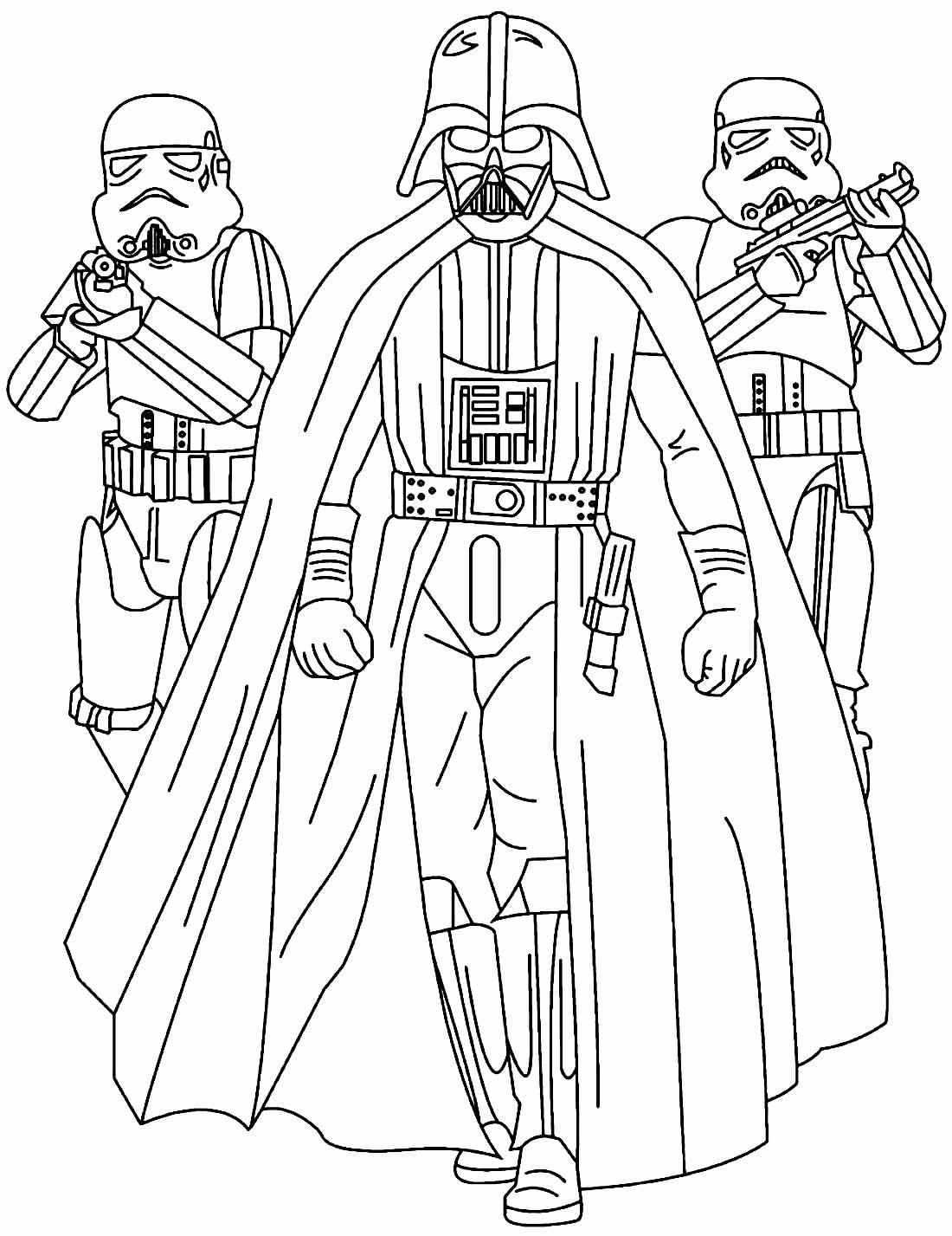 Desenho de Star Wars para imprimir