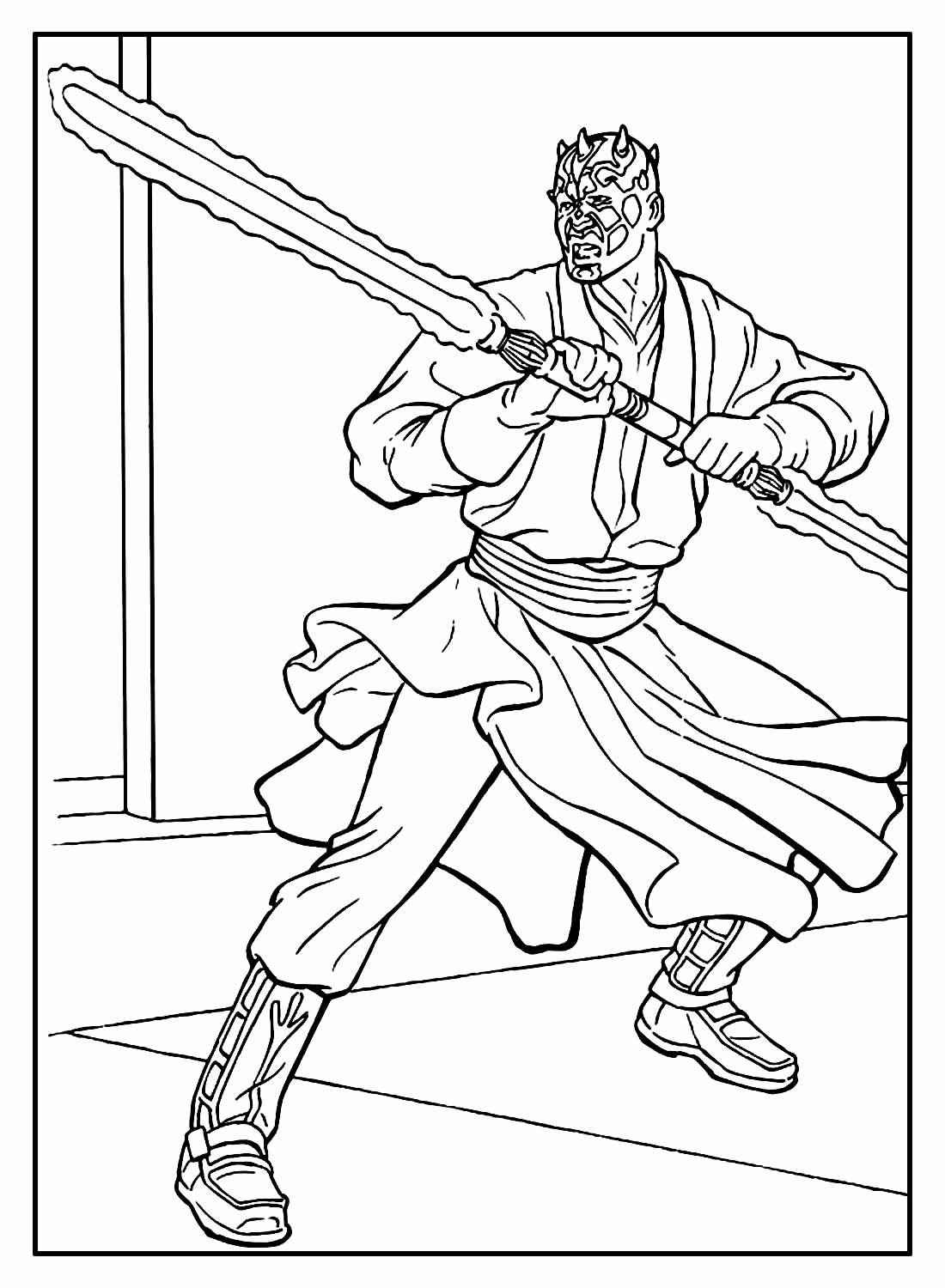 Desenho de Star Wars para imprimir