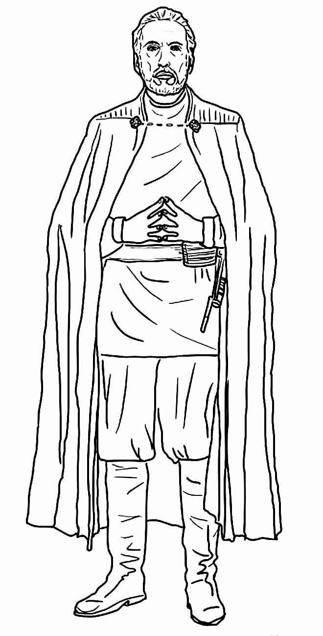 Desenho de Star Wars para imprimir