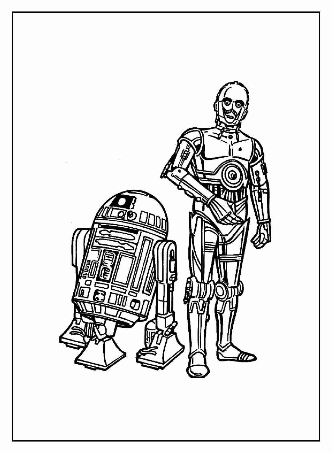Desenho de Star Wars para imprimir