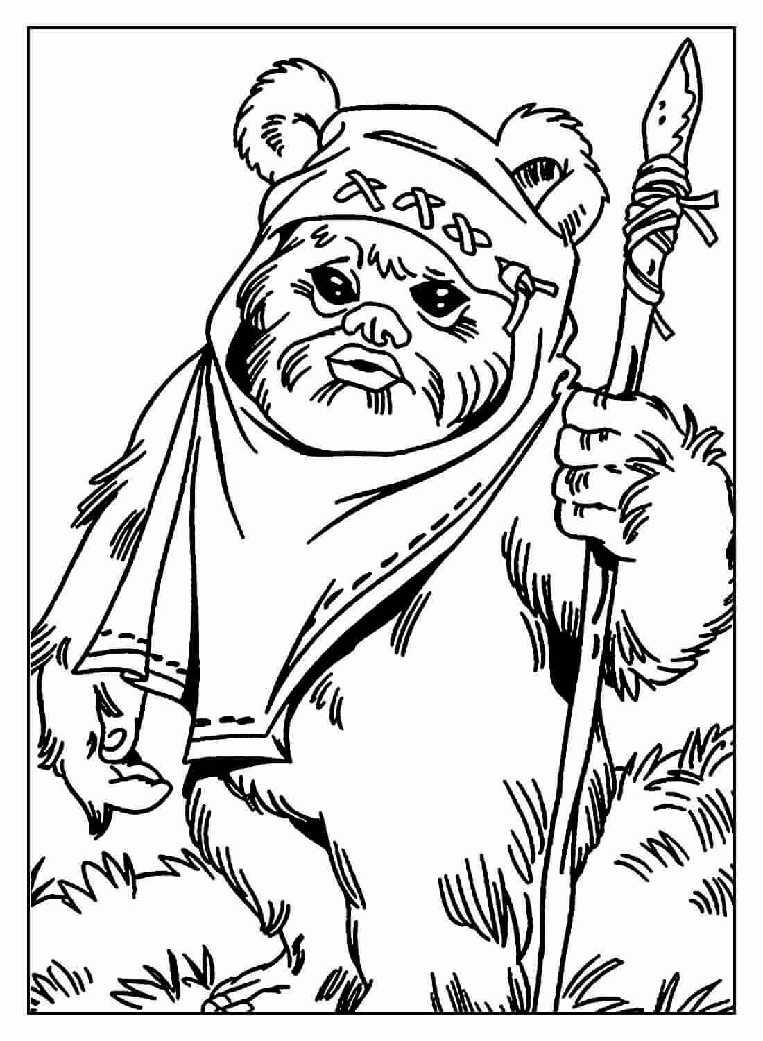 Desenho de Star Wars para imprimir