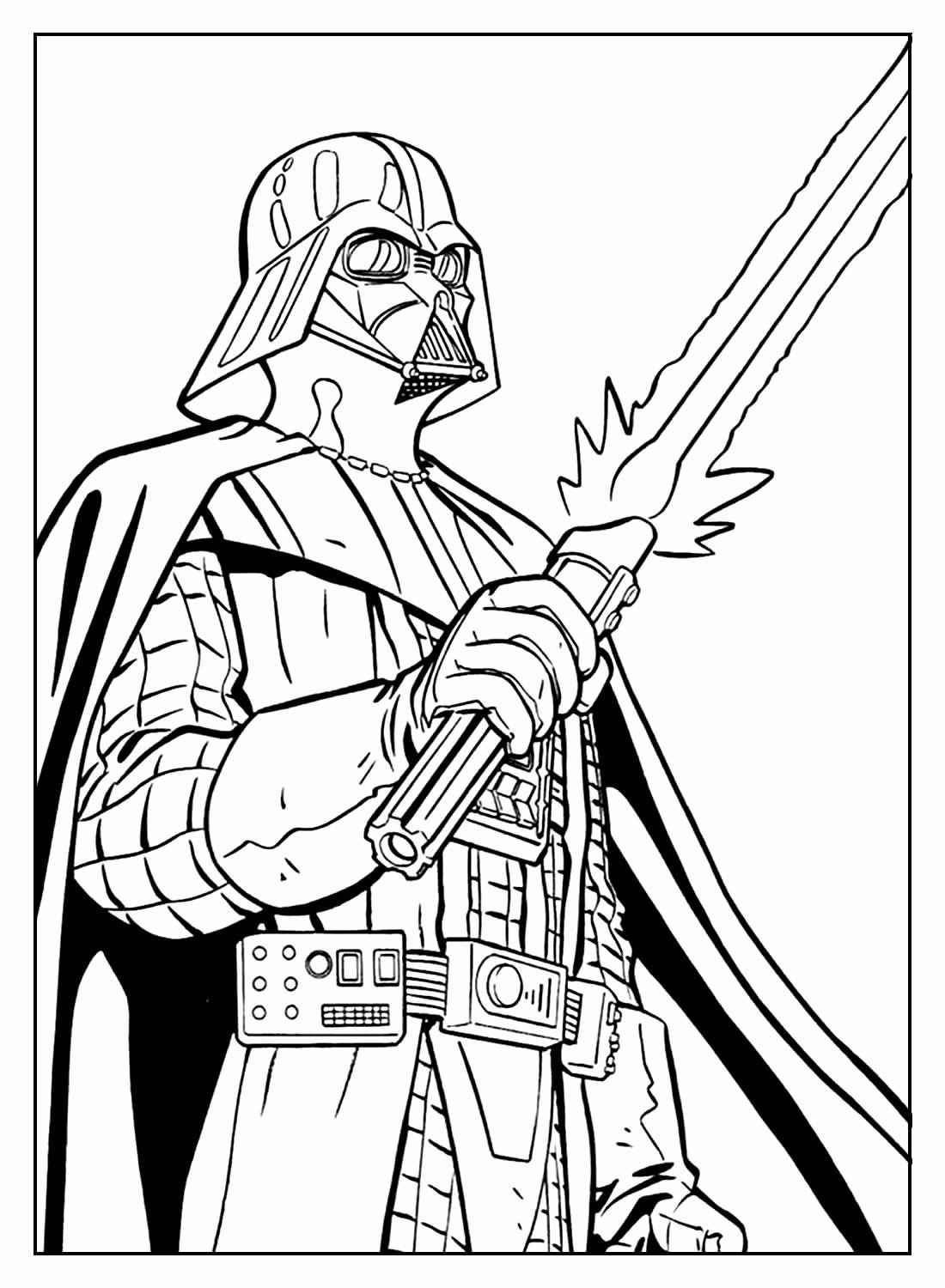 Desenho de Star Wars para imprimir