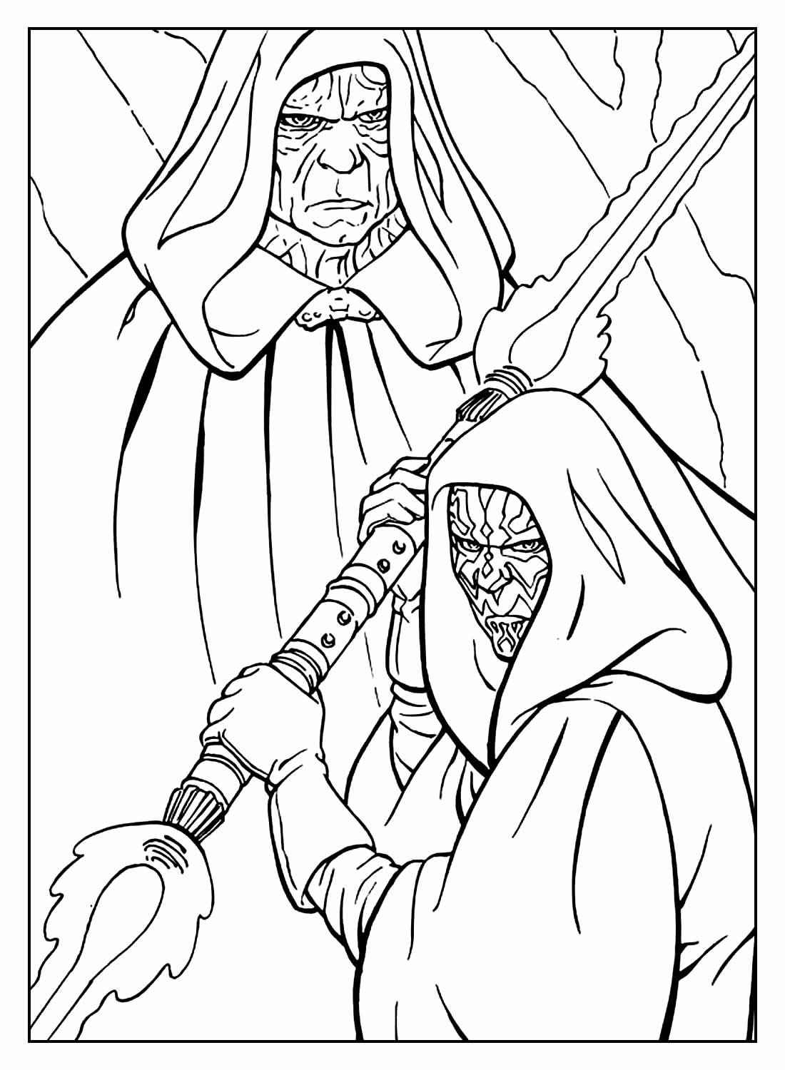 Desenho de Star Wars para imprimir
