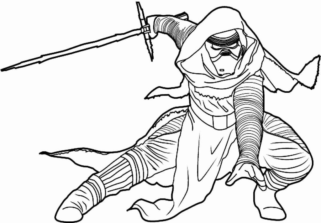 Desenho de Star Wars para imprimir