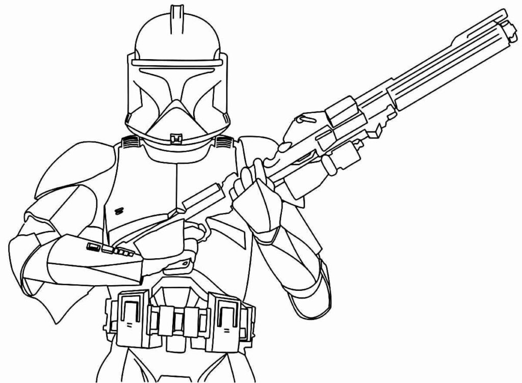Desenho de Star Wars para imprimir