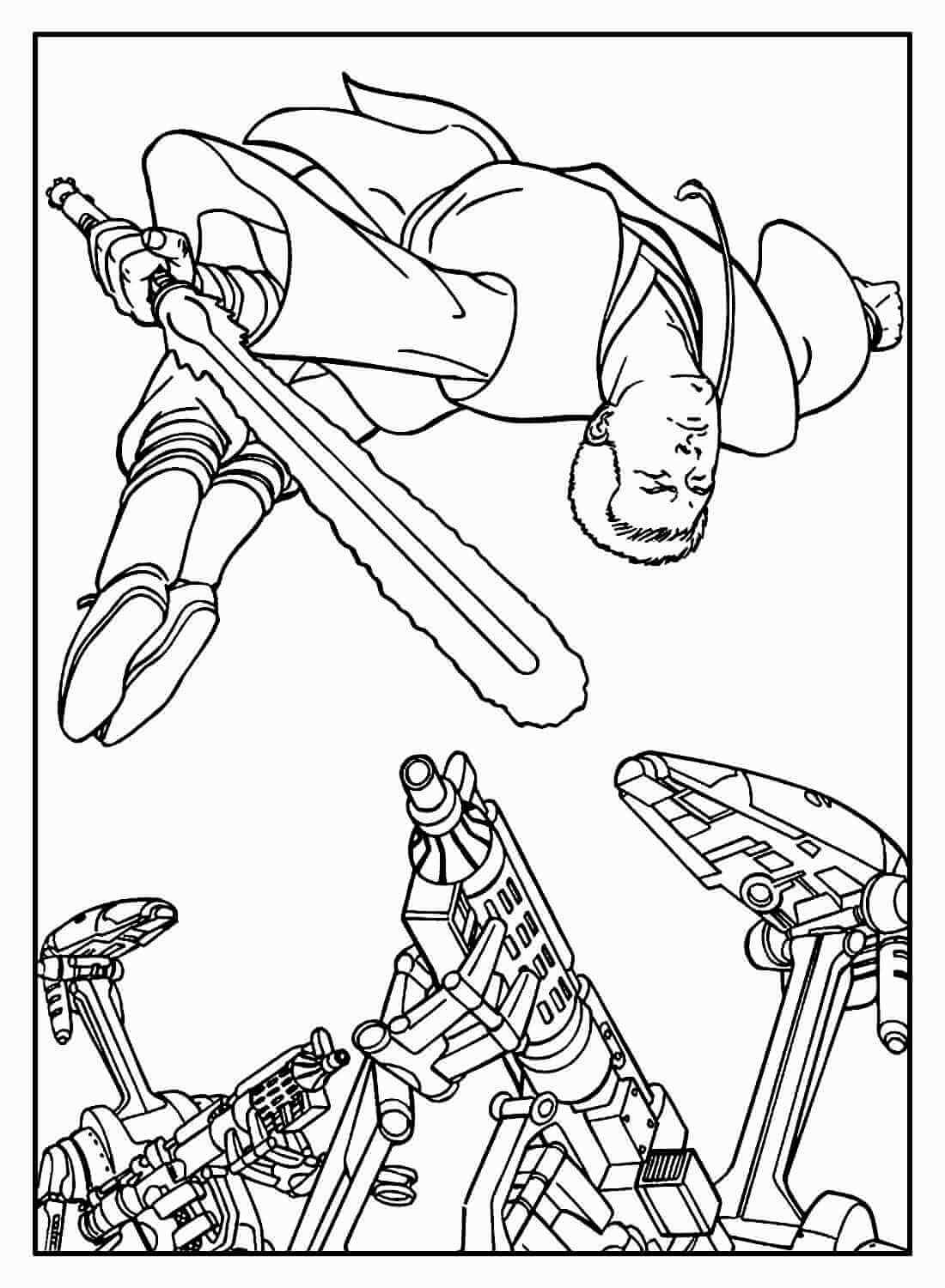 Desenho de Star Wars para imprimir