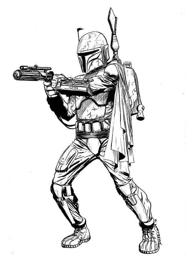 Desenho de Star Wars para imprimir
