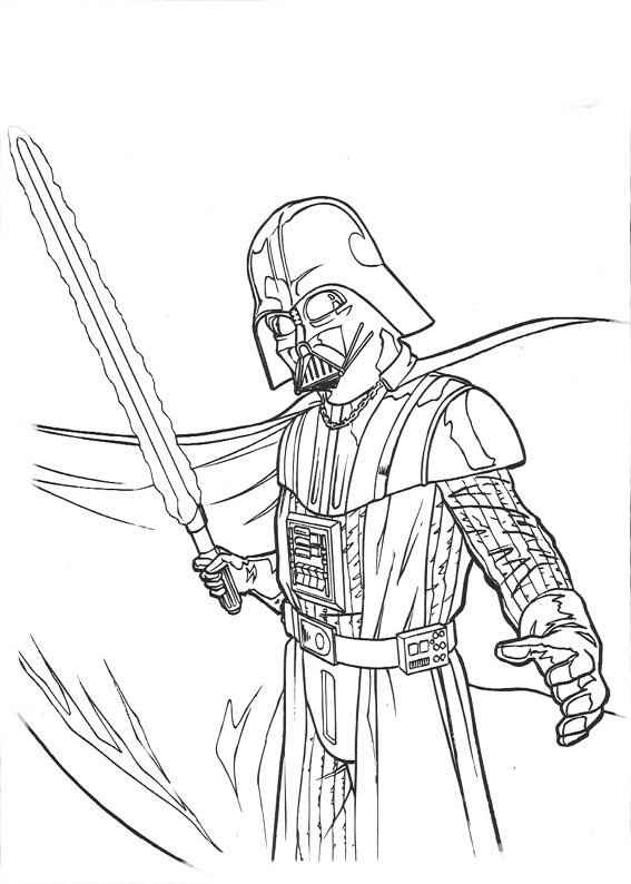 Desenho de Star Wars para imprimir