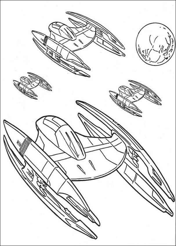 Desenho de Star Wars para imprimir