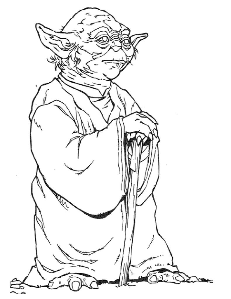 Desenho de Star Wars para imprimir