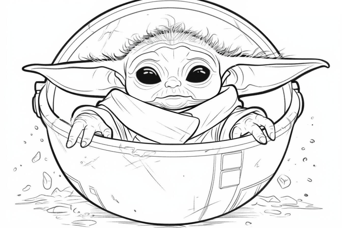 Desenho de Star Wars para imprimir