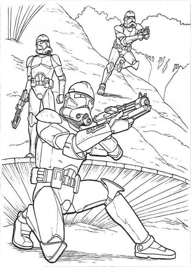 Desenho de Star Wars para imprimir