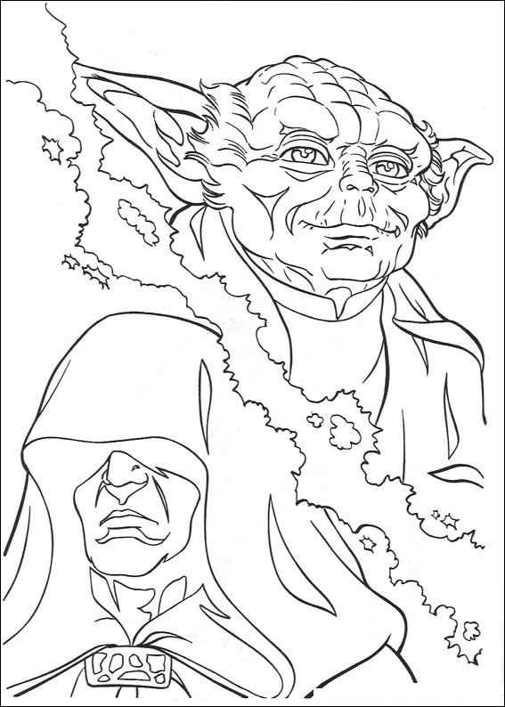 Desenho de Star Wars para imprimir