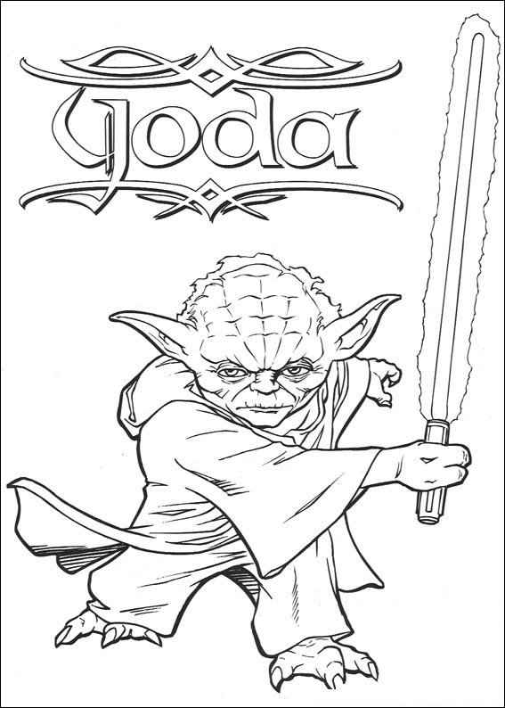 Desenho de Star Wars para imprimir