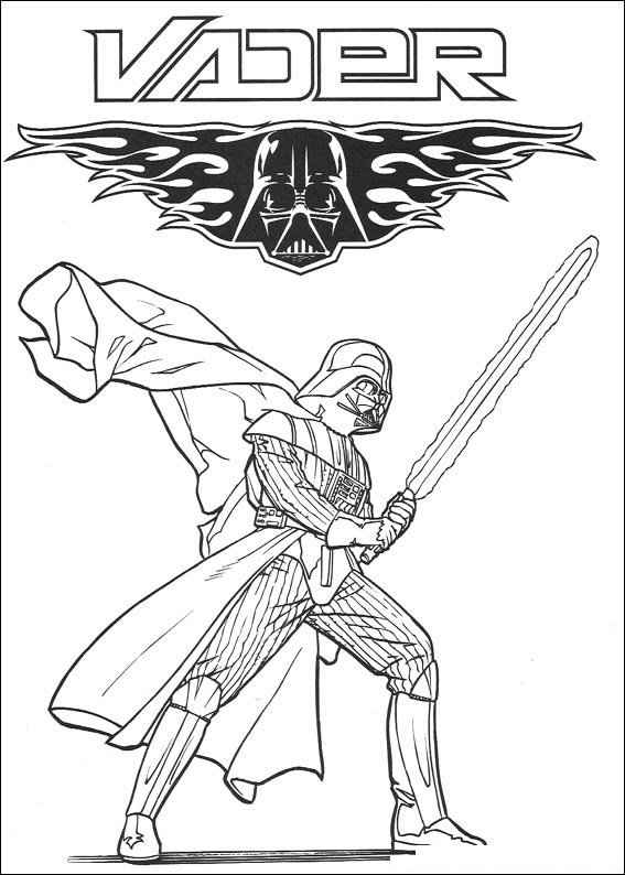 Desenho de Star Wars para imprimir