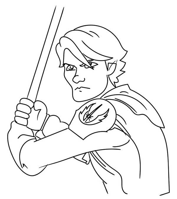 Desenho de Star Wars para imprimir