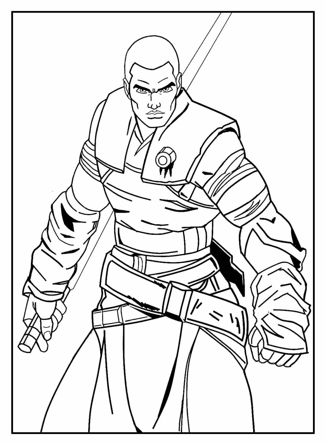Desenho de Star Wars para imprimir