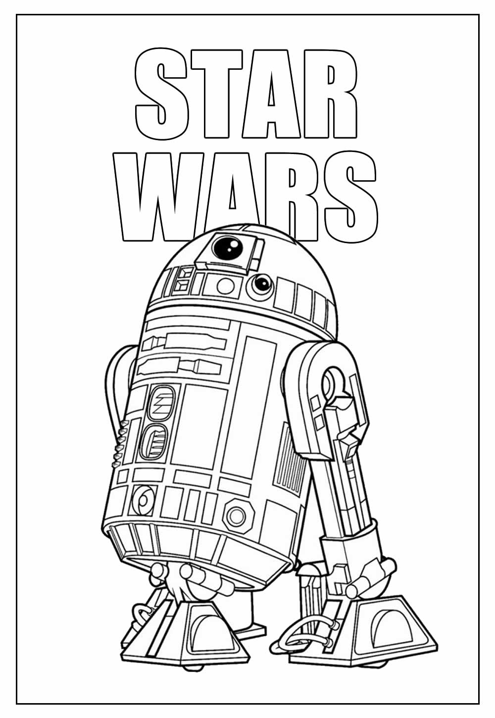 Desenho de Star Wars para imprimir