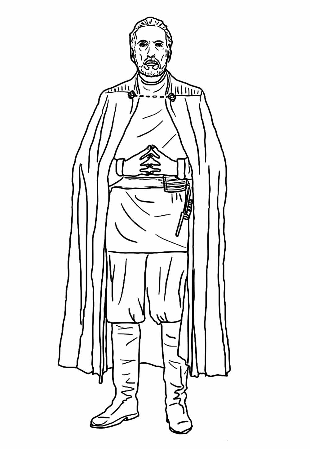 Desenho de Star Wars para imprimir