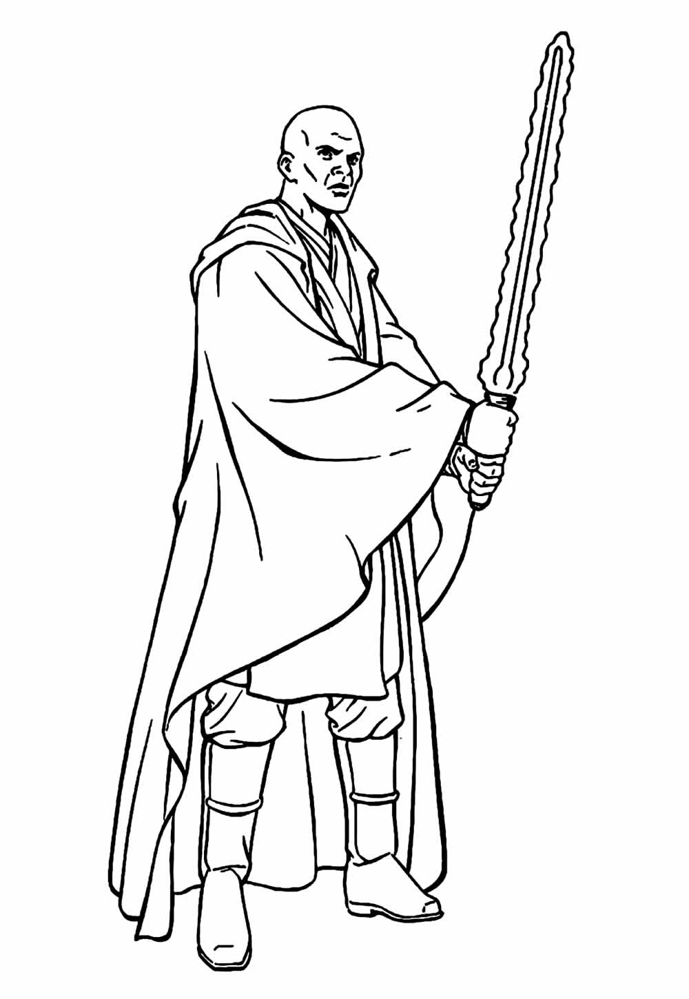 Desenho de Star Wars para imprimir